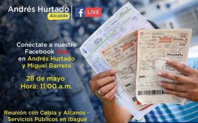 Hoy reunión clave entre alcalde de Ibagué y Senador Miguel Ángel Barreto con Celsia y Alcanos, por aumento de tarifas en estos servicios