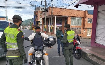 5 capturas y 12 comparendos a vehículos durante este puente festivo