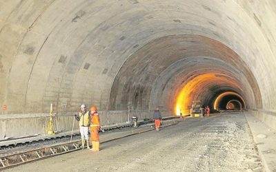 El túnel de la línea será entregado en septiembre, y no en junio como se había prometido