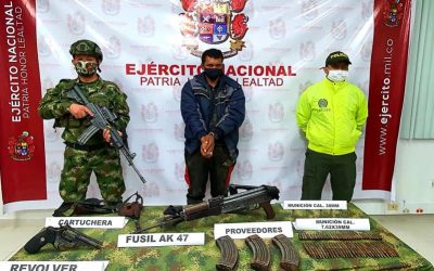 Cayó máximo cabecilla del GAOr Comisión Sexta comando conjunto central Adán Izquierdo de las FARC