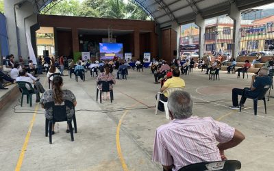 En la comuna 5, alcalde Hurtado volvió a llamar a la unión para sacar adelante a Ibagué