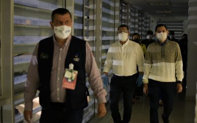 Gobernador del Tolima y alcalde de Ibagué, sorprendieron con visita sorpresa al hospital San Francisco