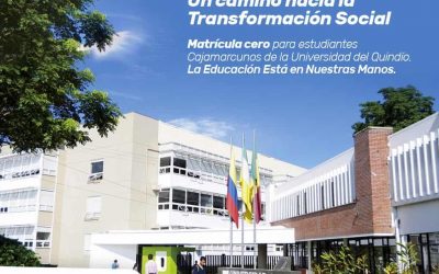Estudiantes cajamarcunos tendrán matricula cero en la Universidad del Quindío