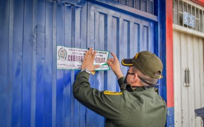 Autoridades sellan temporalmente tres establecimientos de autopartes en Ibagué