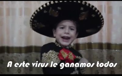 Lucas Jiménez el niño que con una ranchera genera conciencia de «Quedarte en Casa», el video más visto