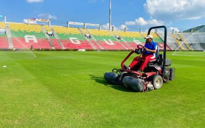 Mantenimiento al estadio Manuel Murillo Toro, para el regreso del futbol