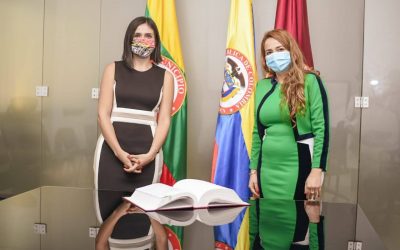 Greis Cifuentes, tomó posesión como secretaria de Cultura de Ibagué