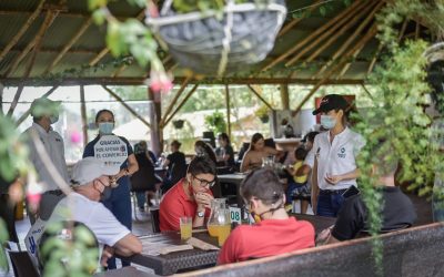 Con avalancha de visitantes, autoridades hacen seguimiento a protocolos de bioseguridad en el Cañón del Combeima