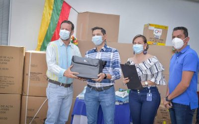 Ibagué recibió donaciones médicas de Emiratos Árabes Unidos por 300 millones de pesos
