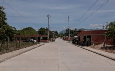 Fue entregada vía urbana en Ambalema, por el Gobernador del Tolima Ricardo Orozco