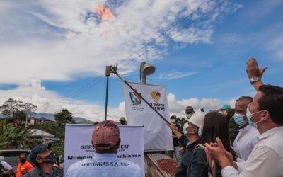 560 familias campesinas de Casabianca pasaron de cocinar con leña a cocinar con gas