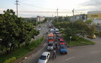 Ojo a los cierres viales que habrá en la glorieta del Éxito, hoy jueves, viernes y sábado