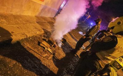 Pese a las restricciones, dos personas resultaron quemadas durante la celebración de Año Nuevo