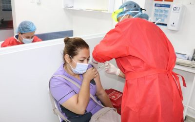 Se cumplió con la meta de vacunar las primeras 1.344 personas contra el Covid-19 en Ibagué
