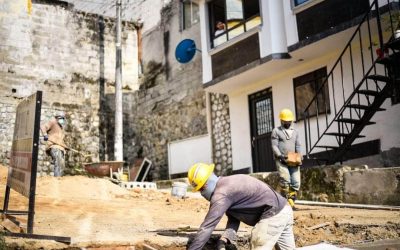 Así van las obras de pavimentación en calles de Santa Barbara y Santa Cruz en Ibagué