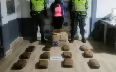La Policía incauto 15 mil dosis de marihuana en la vía Ibagué- Calarcá
