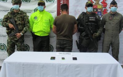Cabecilla y jefe de finanzas del frente Ismael Ruiz, fue capturado en zona rural de Ibagué