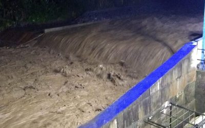 Afectado el servicio de agua en toda la ciudad por intensas lluvias