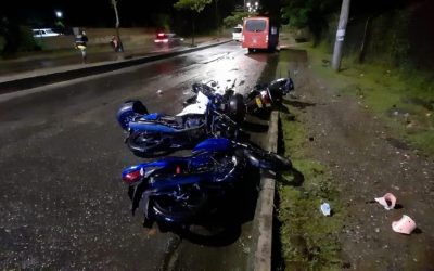 Conductor de buseta en aparente estado de embriaguez provocó accidente con 4 lesionados