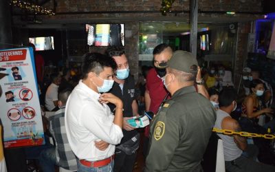 6 bares sellados Ibagué el fin de semana