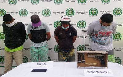 Capturados en Cajamarca, 4 hombres por actos vandálicos