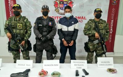 El golpe del año, capturado alias Míller, cabecilla del Frente Ismael Ruiz