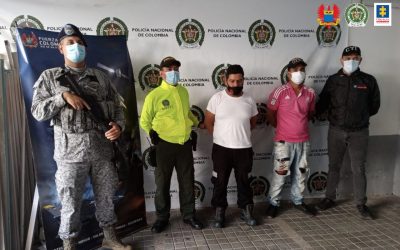 A la cárcel dos de Los Aztecas por hurto y porte de armas de fuego en Melgar