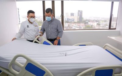 Obras de modernización de la Clínica El Limonar avanzan en un 60%.