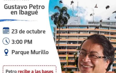 Petro estará este sábado en Ibagué