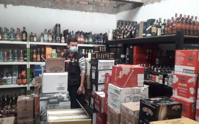 10.500 unidades de cerveza incautadas