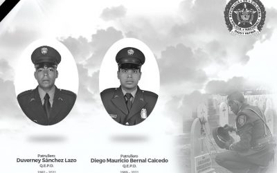 Estos son los 2 policías asesinados en Ibagué.