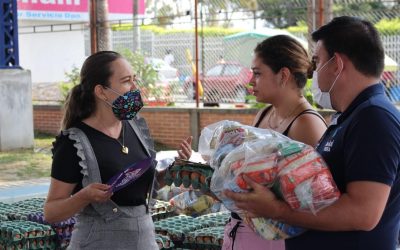 Mas de 150 mujeres gestantes y lactantes de Ibagué recibieron kits alimentarios
