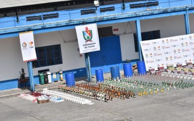 Destruidos más de 23 mil unidades de cigarrillos y licores