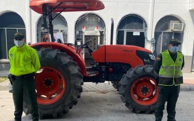 Policía recuperó tracto camión en el Guamo