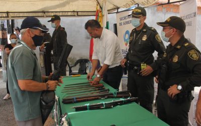 Plan desarme en la comuna 11 de Ibagué 