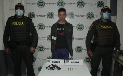 Lo agarraron en flagrancia después de cometer un crimen