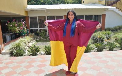 Valentina Carmona, cumplirá su sueño, representar a Colombia