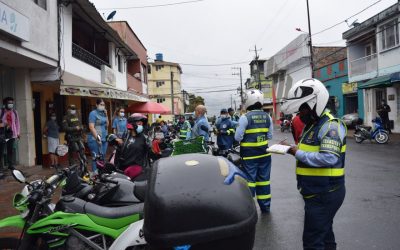 Operativos contra la invasión del espacio público y el mal parqueo