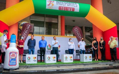 Aguardiente Tapa Roja, presente en «La Vuelta al Tolima 2022»