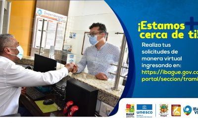 ¿Vas a realizar un trámite o solicitar un servicio en la Alcaldía de Ibagué?