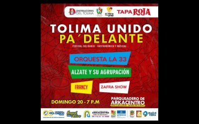 Tolima Unido Pa’Delante, conciertos con sabor a Tapa Roja