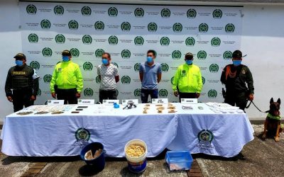 Dos capturados y más de 31 mil dosis de estupefacientes incautados en Ibagué