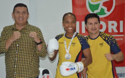 Ingrit Valencia regresó a Ibagué al alcanzar el subcampeonato de boxeo en Turquía