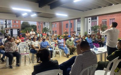 Alcaldía de Ibagué se reunió con vendedores informales de la Arboleda Campestre