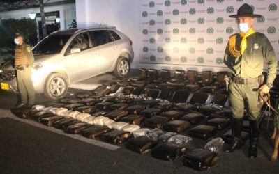 Incautado el cargamento de marihuana del año en Ibagué