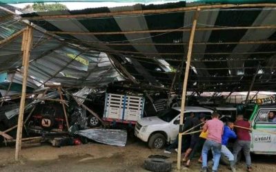 Avalancha casi ocasiona una tragedia en la Herrera Tolima