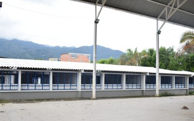 Así está quedando la institución Jorge Eliécer Gaitán