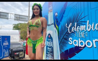 Aguardiente Tapa Roja en las ferias y fiestas de Chaparral