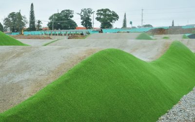 Pista de BMX entró en la última fase de construcción