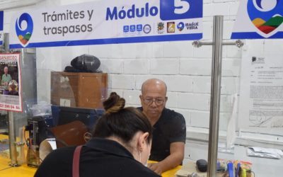 Así quedó el registro de un vehículo a persona indeterminada